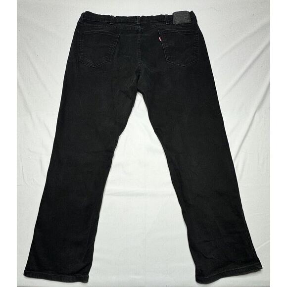Levis 541 Men's Athletic Taper Black Denim Jeans - Size 40x30 - Picture 2 of 7